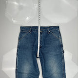 Wrangler Carpenter Jeans - 36W 32L Blue Cotton