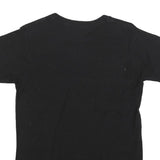 Mens Black Nirvana Graphic T-Shirt S Short Sleeve Crew Neck Band Logo