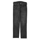 501 Levis Jeans - 30W 34L Grey Cotton