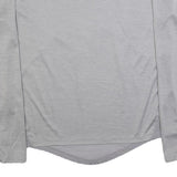 NIKE Womens Grey Long Sleeve Crew Neck Performance T-Shirt L Lightweight