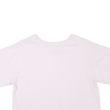 CHAMPION Womens Pink Crop T-Shirt M Short Sleeve Crew Neck Logo Graphic