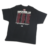 FANATIC Mens Black Super Bowl LIV Graphic T-Shirt XL Short Sleeve Crew Neck