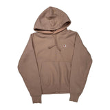 Reverse Weave Champion Hoodie - Small Pink Cotton