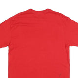 DELTA Mens Red Seattle Graphic T-Shirt L Short Sleeve Crew Neck Cotton Blend