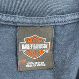 Susquehanna Valley Harley Davidson Graphic T-Shirt - 2XL Blue Cotton