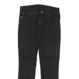 LEVI'S Mens Black Slim Jeans Denim W30 L28 Zip Classic Stylish Casual