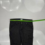 Mountain Hard Wear Cargo Trousers - 35W 31L Black Cotton Blend