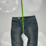 Unbranded Boot Cut Jeans - 33W 31L Blue Cotton Blend