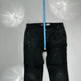 Carhartt Cargo Trousers - 34W 30L Black Cotton