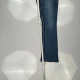 Seven Boot Cut Jeans - 32W UK 10 Blue Cotton