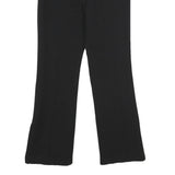 COLMAR Womens Wool Blend Black Regular Fit Straight Trousers W26 L28