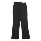COLMAR Womens Wool Blend Black Regular Fit Straight Trousers W26 L28