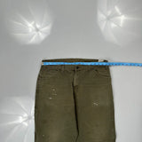 Dickies Carpenter Trousers - 35W 30L Green Cotton