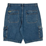 Wrangler Cargo Denim Shorts - 36W 10L Blue Denim