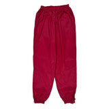 Nike Track Pants - Medium Red Nylon