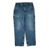Carhartt Carpenter Jeans - 33W 33L Blue Cotton