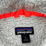 Age 12 Patagonia Fleece - Large Grey Polyester