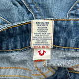 True Religion Skinny Jeans - 26W US 0 Blue Cotton Blend