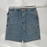 Replay Denim Shorts - 34W 11L Blue Denim