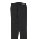 LEVI'S 721 Womens Jeans Black Slim Skinny Denim W26 L32 Stretch Cotton Blend