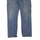 LEVI'S 501 Mens Regular Blue Denim Button Regular Fit Jeans W34 L30 Classic