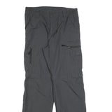 KILIMANJARO Womens Black Polyester Regular Fit Straight Leg Trousers W30 L32