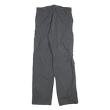 KILIMANJARO Womens Black Polyester Regular Fit Straight Leg Trousers W30 L32