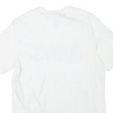 NIKE Mens White Graphic T-Shirt M Short Sleeve Crew Neck Casual Sportswear