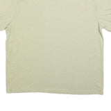 ACDC Womens Beige Graphic T-Shirt L Short Sleeve Crew Neck Cotton Blend Band Tee