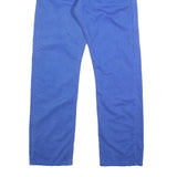 LEVI'S Mens Cotton Blue Slim Straight Trousers W32 L32 Classic Casual Zip