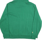 POLO RALPH LAUREN Mens Green Hoodie 2XL Cotton Blend Pullover Casual