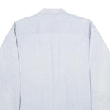 AUTHENTIC GFC Mens Light Blue Cotton Shirt 2XL Button Down Casual Lightweight