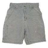 CARHARTT Mens Shorts Grey Casual Cotton Blend M W34 Workwear Cargo