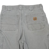 CARHARTT Mens Shorts Grey Casual Cotton Blend M W34 Workwear Cargo