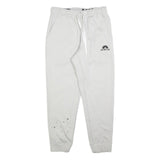 NIKE Womens Joggers White & Black Body Shop Logo Slim Tapered M W30 L30 Casual