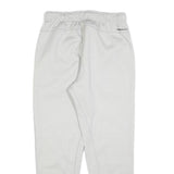 NIKE Womens Joggers White & Black Body Shop Logo Slim Tapered M W30 L30 Casual