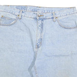 ANVIL Mens Shorts Blue XL W38 Casual Cotton Blend Denim Comfort Fit
