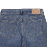 LEVI'S Womens Denim Blue Cotton Blend Casual Shorts S W29 Classic Fit