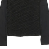 LIU JO Womens Black Quilted Button Jacket XS Polyester Blend Stylish