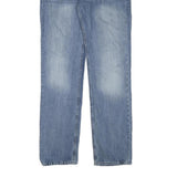 LEVI'S Mens Slim Light Blue Denim Jeans W34 L34 Classic Zip Pockets