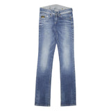 G-STAR Womens Slim Blue Denim Light W26 L33 Jeans Zip Classic