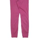 TOMMY HILFIGER Womens Cotton Blend Pink Slim Skinny Trousers W30 L30 Stylish
