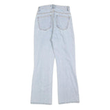 NEONHITCH Womens Jeans Light Blue Regular Straight Denim Light Wash W25 L27