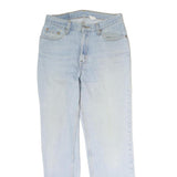 LEVI'S 522 Mens Jeans Blue Regular Straight Denim Light W28 L30 Classic Zip