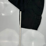 Aeropostale Cargo Shorts - 34W 10L Black Cotton