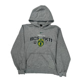 Bcs 2K11 Nike Graphic Hoodie - XL Gray Cotton Blend