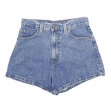 LEVI'S Womens Denim Blue Shorts M W28 Classic High Waist Casual