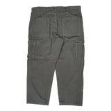 Wrangler Cargo Trousers - 40W 30L Black Cotton