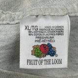 Agincourt Racquet & Fitness Club Championships 1994 Fruit Of The Loom Single Stitch T-Shirt - XL Grey Cotton