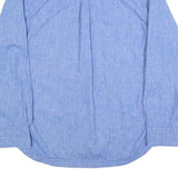 WOOLRICH Mens Blue Cotton Blend Shirt S Casual Lightweight Button Front